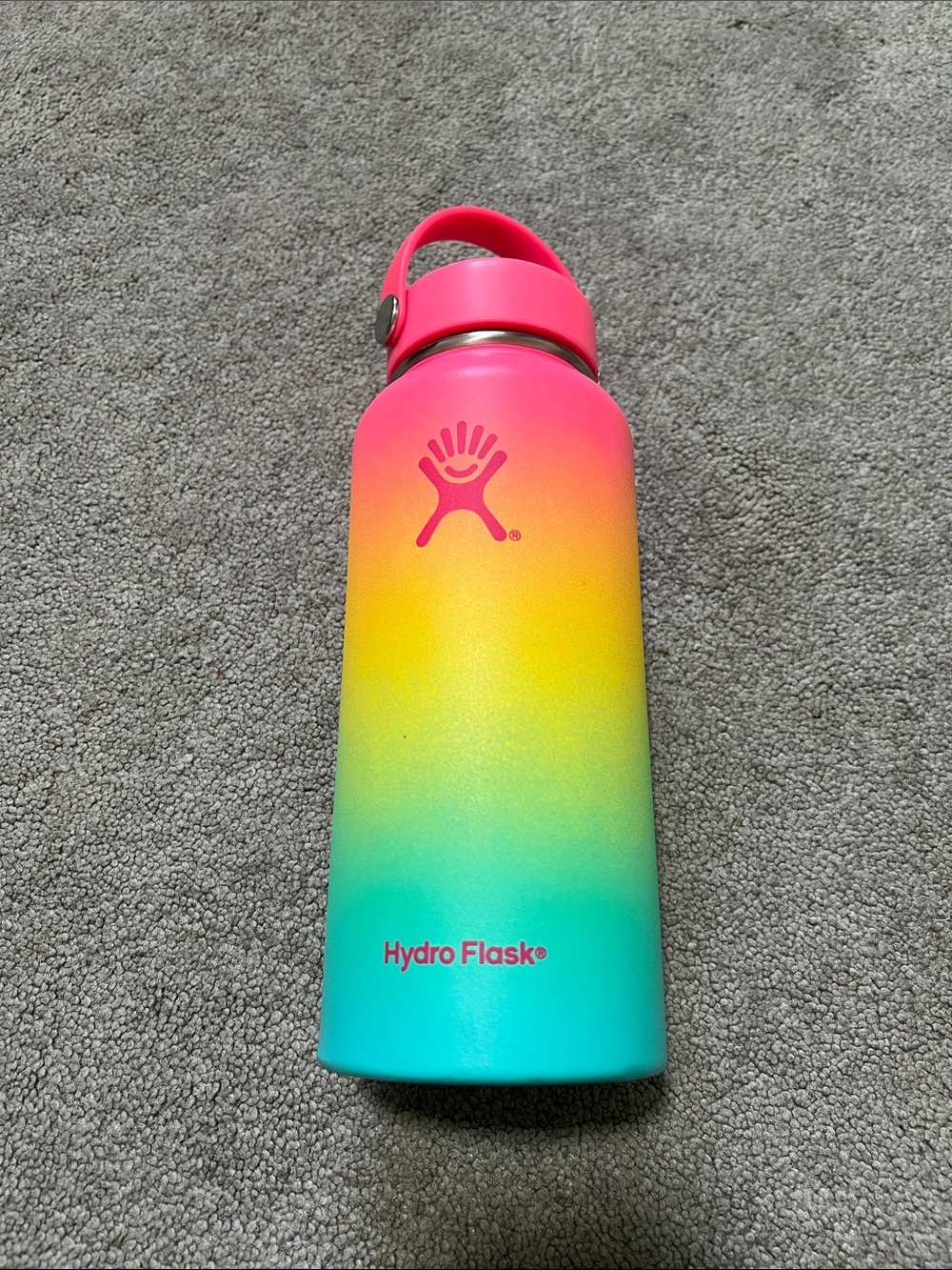 Hydro Flask Hawaiian Rainbow 32oz Ombre Hydroflask Wide Mouth Limited Edition